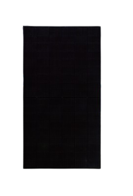 Black rectangular rug on a white background