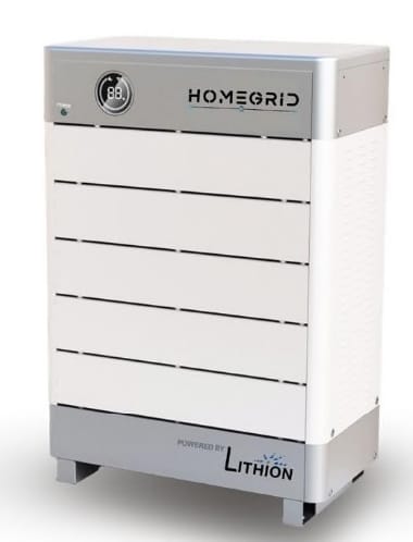 HomeGrid Stack'd Series 24kWh 5 Modules | Lithium Iron Phosphate Battery