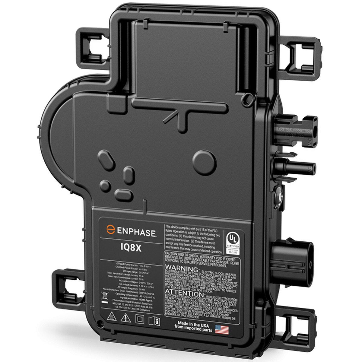 Enphase IQ8X Microinverter (MC4 Split-Phase) – IQ8X-80-M-DOM-US - Enphase Inverters