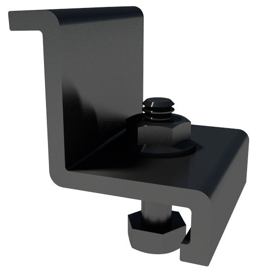 IronRidge End Clamp Black "F" 1.81"