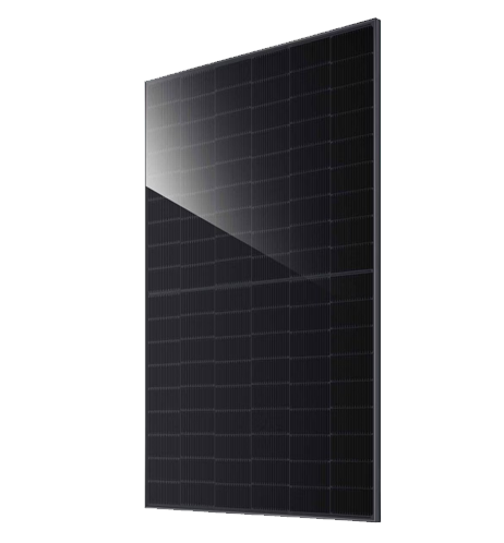 Solar panel with grid pattern on a white background