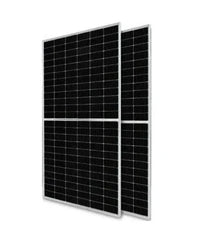 Solar panel on a white background