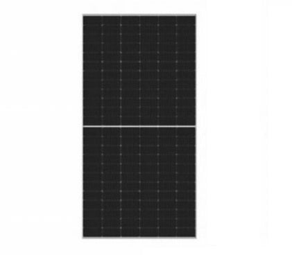 Solar panel on a white background