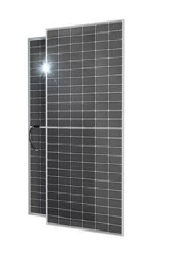 Solar panel with grid pattern on a white background