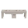 MidNite Solar MN1/0SBBC-W Busbar Safety Covers — side angle