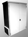 Midnite MNBE-D Steel Battery Box Enclosure — side angle