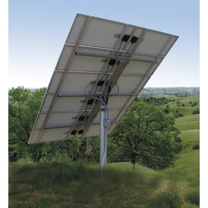 Top-of-Pole Mount for 15 Large Modules 360W to 460W (39-48" x 65-81") | Solar Rackworks