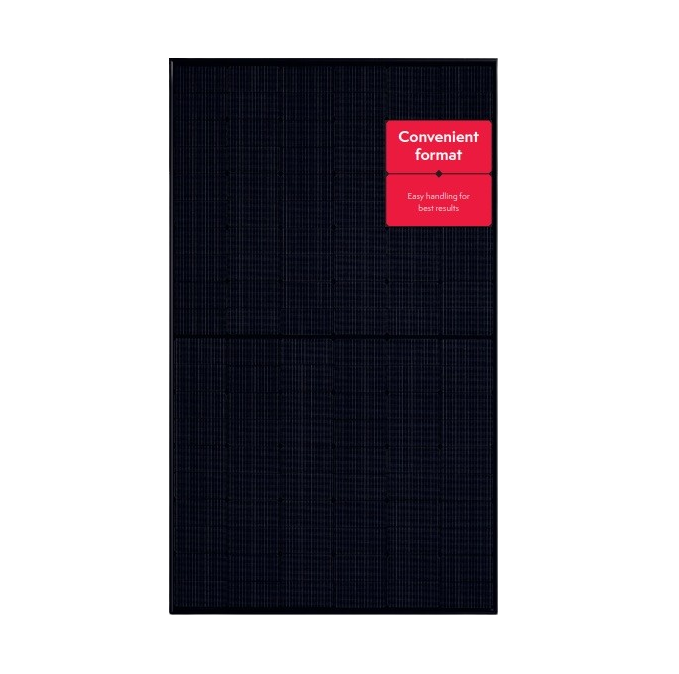 Meyer Burger MB_B120AyB_385 385W Black on Black 120 Half-Cell HJT Solar Panel - 385W | Portlandia Electric Supply