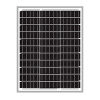 Newpowa 30W Monocrystalline 10BB Cell Solar Panel NPA30S-12J-N