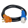 Reliance PC5020-14M 14-50P 20 Foot 6 Gauge Black Molded Power Cord