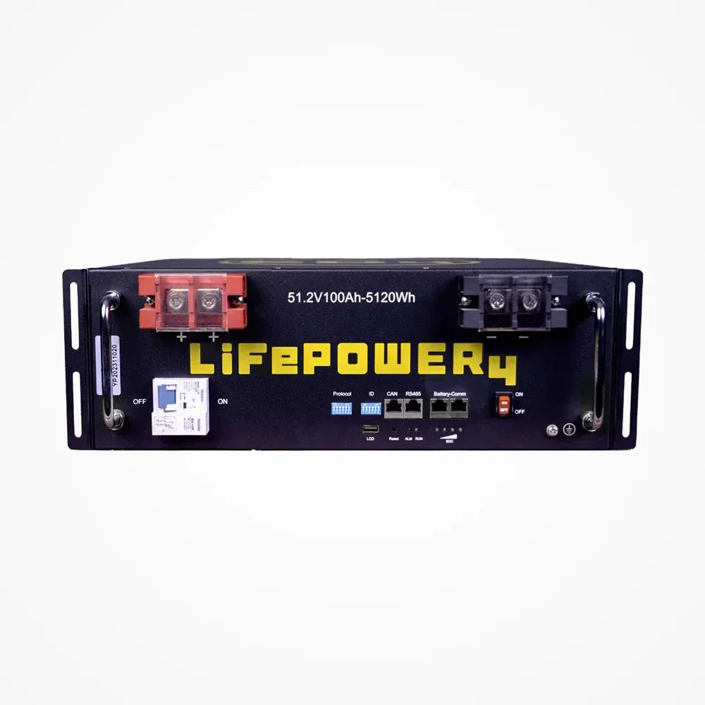 EG4 Electronics LiFePower4 48V V2 100Ah Lithium Iron Phosphate Battery - EG4LP48V100AV2 | Portlandia Electric Supply