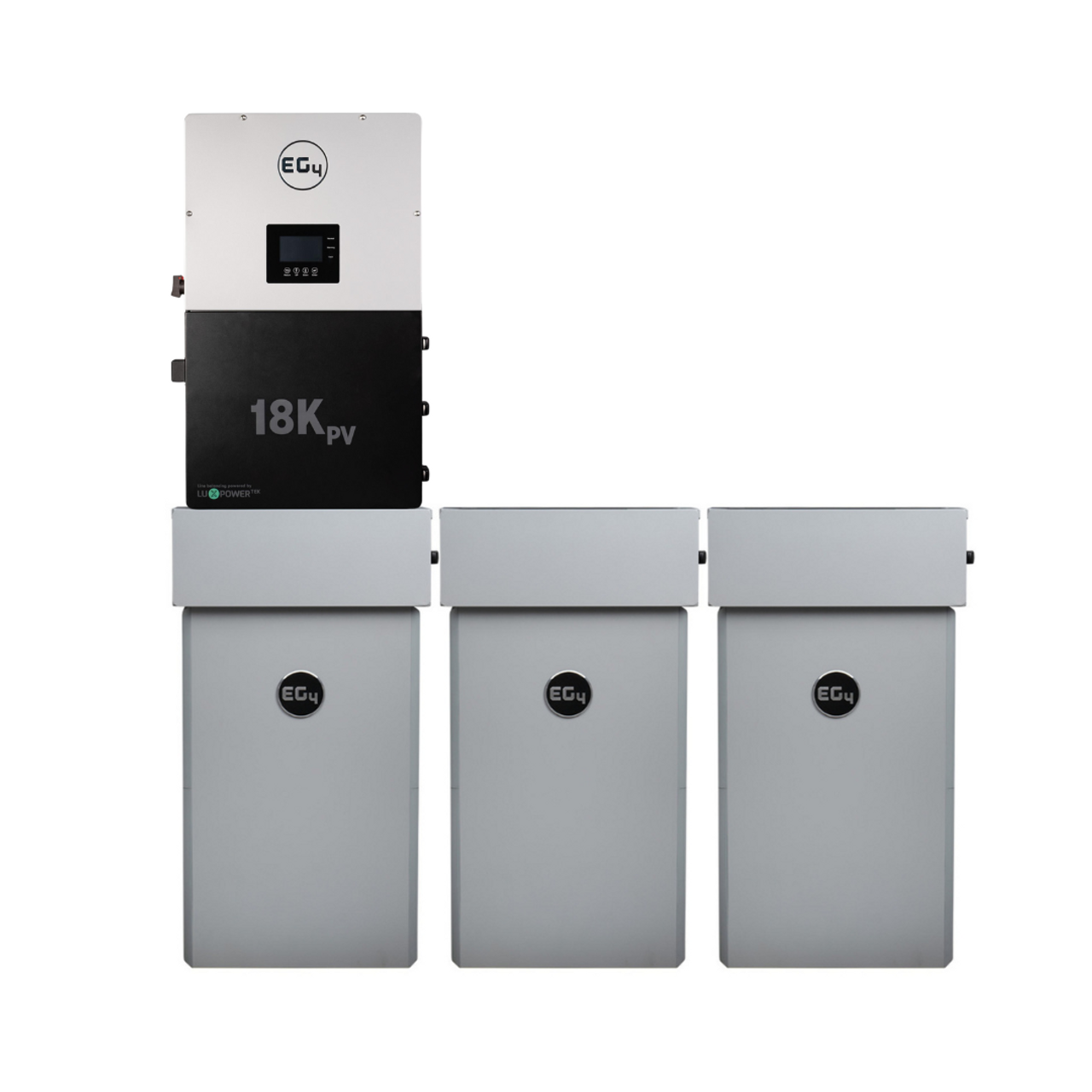 EG4 Electronics 18kPv + 3 x EG4 Electronics PowerPro 42.9kWh Capacity Energy Storage System
