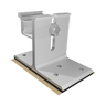 Unirac Stronghold Mill Attachment Base with Butyl Pad SHBUTYLM2