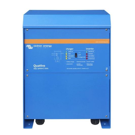 Victron Quattro 24/5000/120-100/100 230V Inverter / Charger