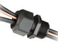 Titan Heyco 18-M3234GDA-SM Liquid Tight Cord Grip for Enphase Q Cables — side angle