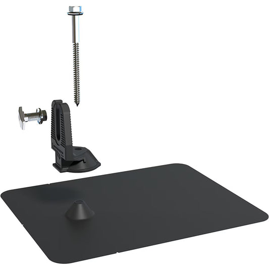 Pegasus Solar Comp L-foot Black Flashing (1 pc) PSCR-UBBDT