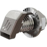 Pegasus Solar SS Dovetail T-Bolt and SS Serrated Flange Nut (1 pc) PSR-DTN