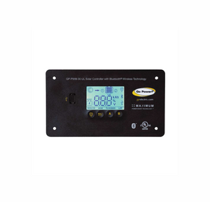 Go Power! 30A PWM Digital Solar Controller with USB, Dual Bank, UL & Bluetooth