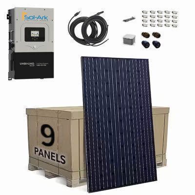 Off Grid Sol-Ark System: Q.Cell 9 Panel 3.64 kW