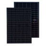 Solarever USA 450W (Pallet of 36) N-Type Bifacial Dual Glass All Black Solar Panel | SE-182*105-450M-96-BD