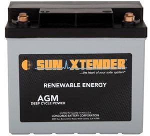 Concorde PVX-490T AGM Battery