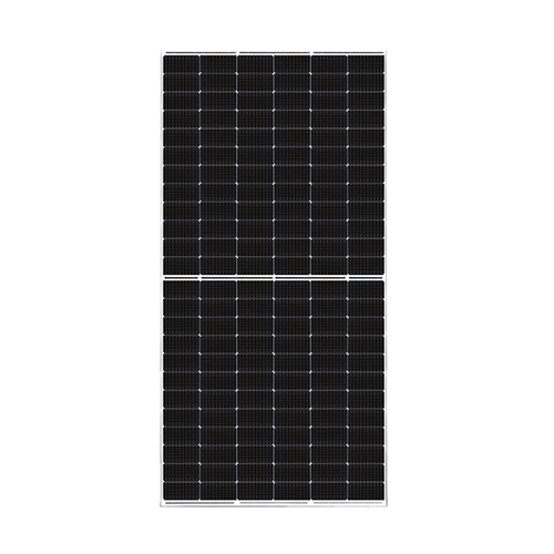 Solar panel with grid pattern on a white background