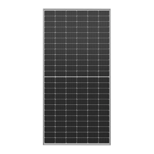 Solar panel with grid pattern on a white background