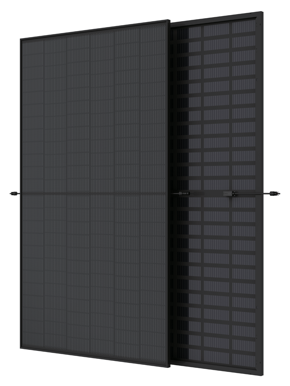 Trina Solar Vertex S+ 390W (Pallet of 36) All Black TOPCon Bifacial Mono Solar Panel TSM-390NE09RC.05