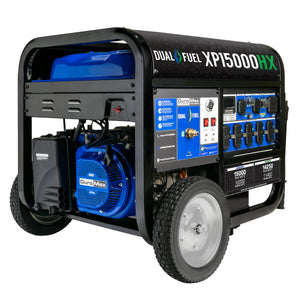DuroMax XP15000HX 15,000W Dual Fuel Portable Generator w/ CO Alert