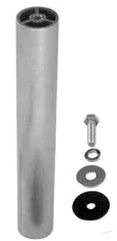 QuickMount, Post, Mill Finish, 1.25” - QM-QBP-6.5-M1