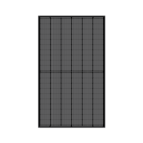 ZNShine Solar 365Watt 120 1/2 Cells BoW Monocrystalline 35mm Black Frame Solar Panel - ZXM6-NH120-365-M