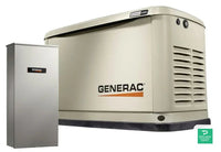 Generac Guardian 24KW Home Backup Air-Cooled Gas Engine Generator in Aluminum Enclosure - G007210-10