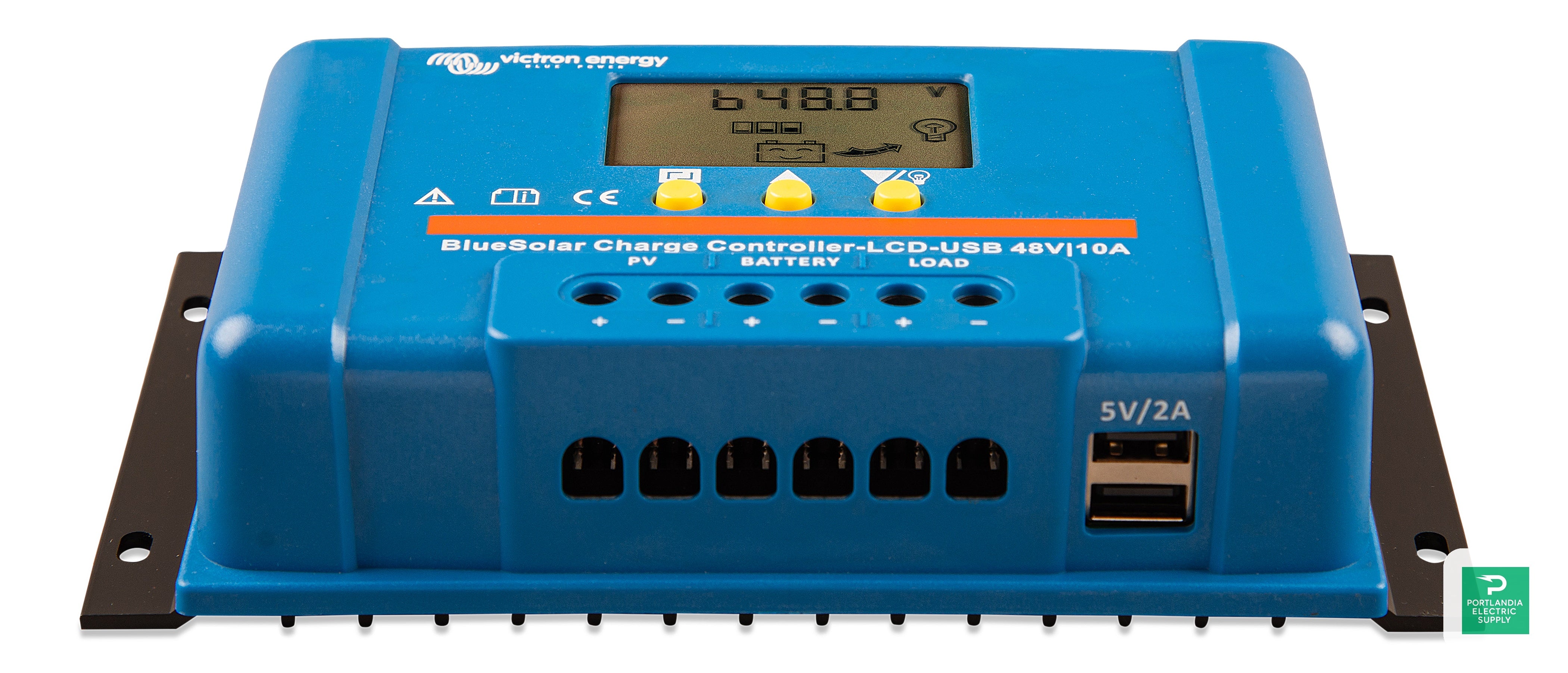 Victron BlueSolar PWM-LCD&USB 48V-10A Charge Controller - SCC040010050 — PES Supply