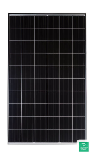 Mission Solar Mission Solar 325W, Black/Black Frame MSE PERC - 40mm Scratch n Dent Solar Panel
