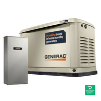 Generac Guardian 18KW Home Backup Air-Cooled Gas Engine Generator in Aluminum Enclosure - G007228-0 — PES Supply