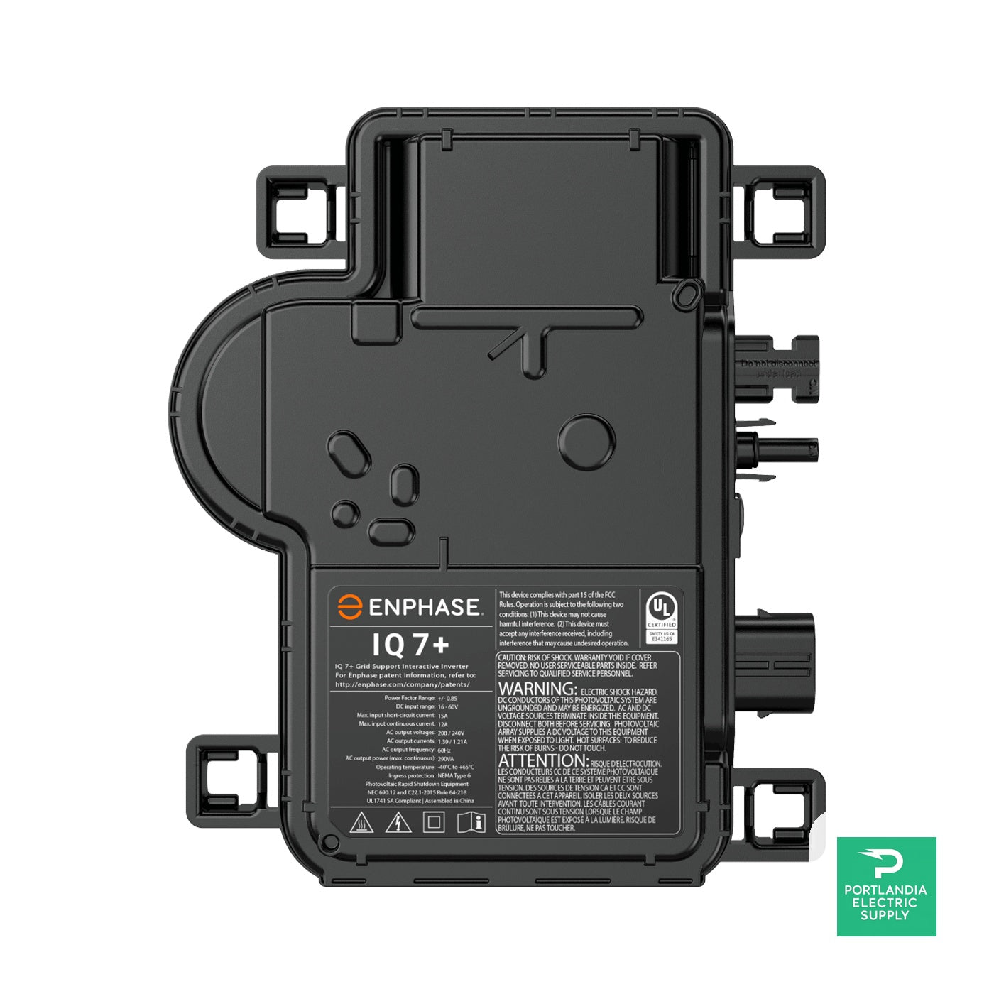 Enphase IQ7 295W Microinverter - IQ7PLUS-72-2-US — PES Supply