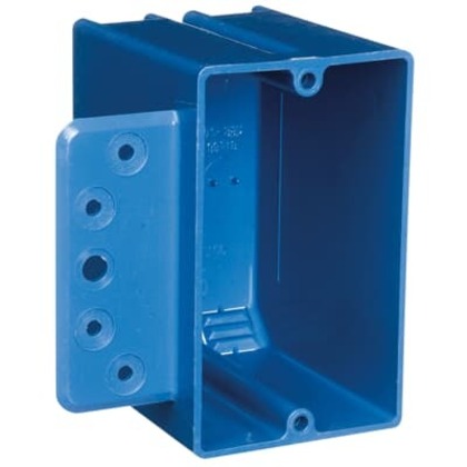 1-Gang Non-Metallic Bracket Box Metal Stud
