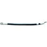 2/0 10' Black Battery Inverter Cable 2 lugs — side angle