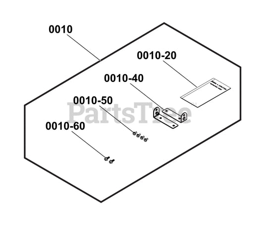 Briggs and Stratton Wind Accessory Kit for PP13kW - 6920 (kit diagram)