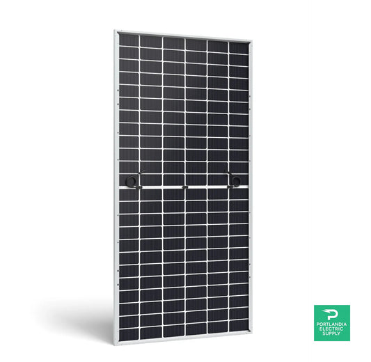 JA Solar 595W N Type Double Glass Bifacial Solar Panel JAM72D40-595/MB-US — PES Supply