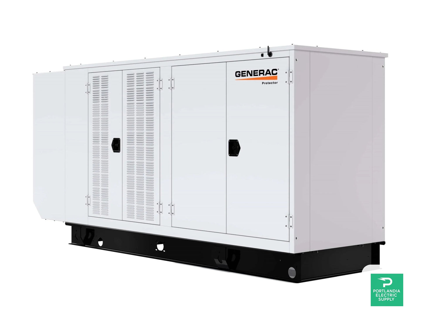 Generac Protector 130KW Automatic Standby Liquid-Cooled Gaseous Engine Generator in Aluminum Enclosure - RG13090