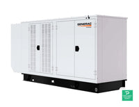 Generac Protector 130KW Automatic Standby Liquid-Cooled Gaseous Engine Generator in Aluminum Enclosure - RG13090