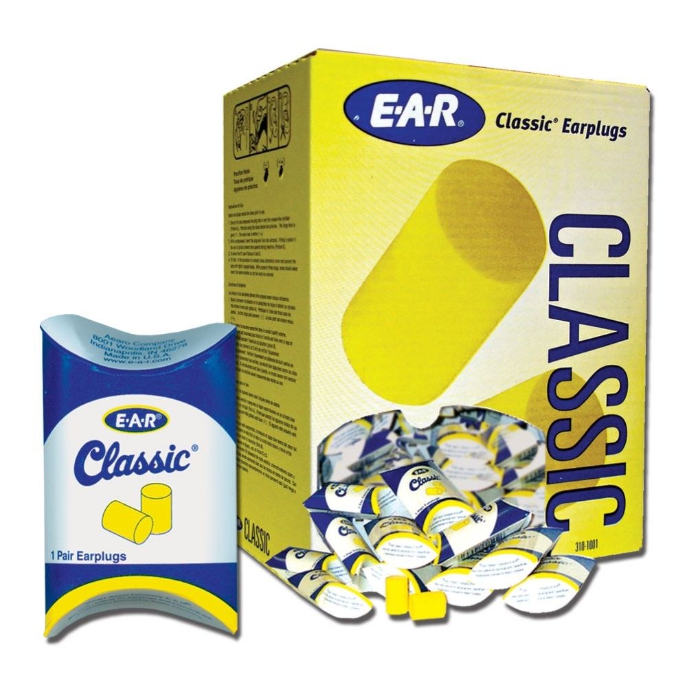 3M E-A-R Classic Foam Earplugs 200-pack