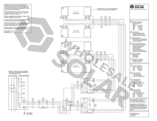 Commercial Electrical Design Diagram