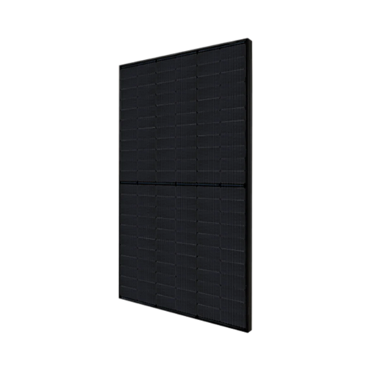 Canadian 390W HiKu6 CS6R-390-MS All Black Mono PERC Solar Panel - WILL CALL — side angle
