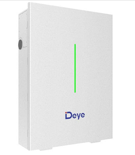 Deye 10.24 kWh 48V Advanced LiFePO4 Battery w/ BMS — Wall/Floor Mount (RW-F10.2-B)