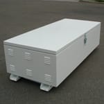 Aluminum Chest Style Battery Box Enclosure for 16 x L16 or S530 Batteries 4x4