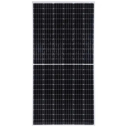Emmvee 440W Black On Black 120 Half-cell Mono Solar Panel - E440HCM120B | Portlandia Electric Supply