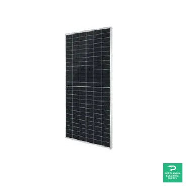 Hyundai 640W Solar Panel 156 cell Bifacial HiN-T640NJ TopCon Commercial 496 panels per Container (Truckload) — back view