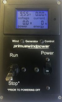 Ryse Energy 12V Digital Wind Control Panel Air 30 / Air X / AIR MaX / Air Silent X  (Formerly Primus)